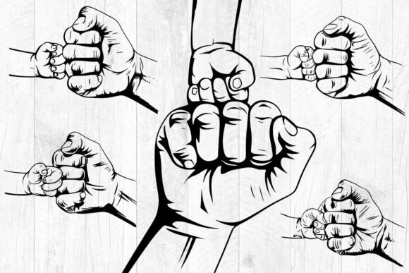 Download Fist Bump SVG Sketch , New Dad SVG - Fist bump svg Collection