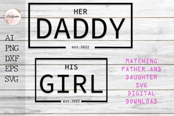 Download Matching Father and Daughter Svg - Daughter svg Collection