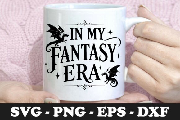 Download In My Fantasy Era | Fantasy Reader SVG - Reader svg Collection
